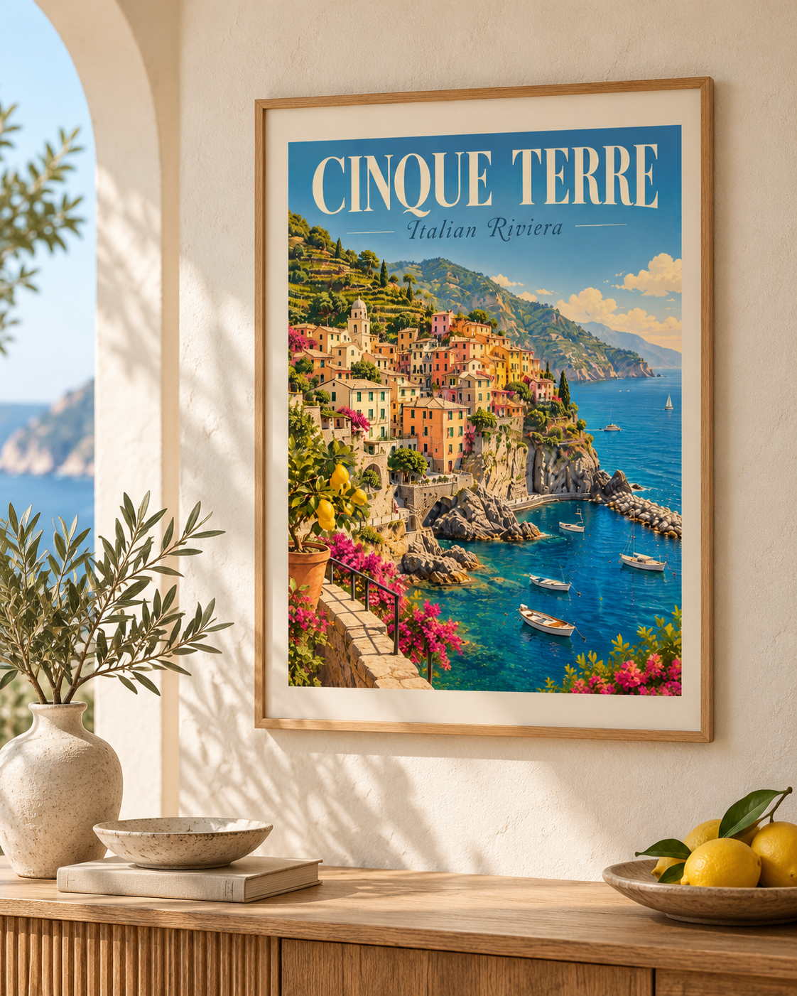 Cinque Terre | Italian Riviera Poster
