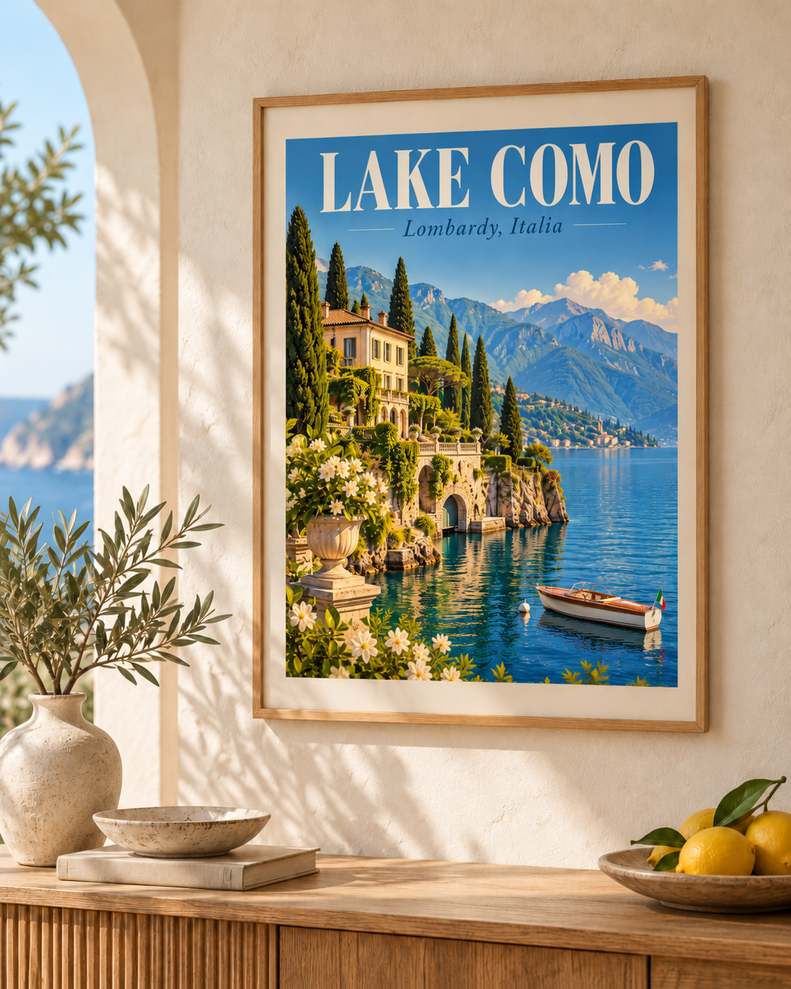 Lake Como | Italian Lakes Poster